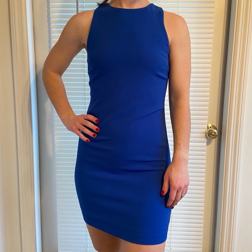 Blue dress